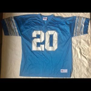 Logo athletic Detroit lions Barry Sanders jersey
